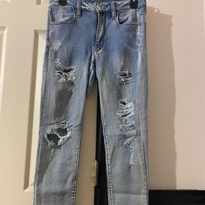 American Eagle Distressed Jeggings